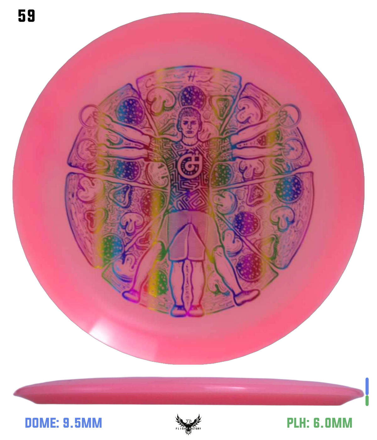 Millennium Quantum Lunar (Glow) Flat Top Vela - Vitruvian Vinny