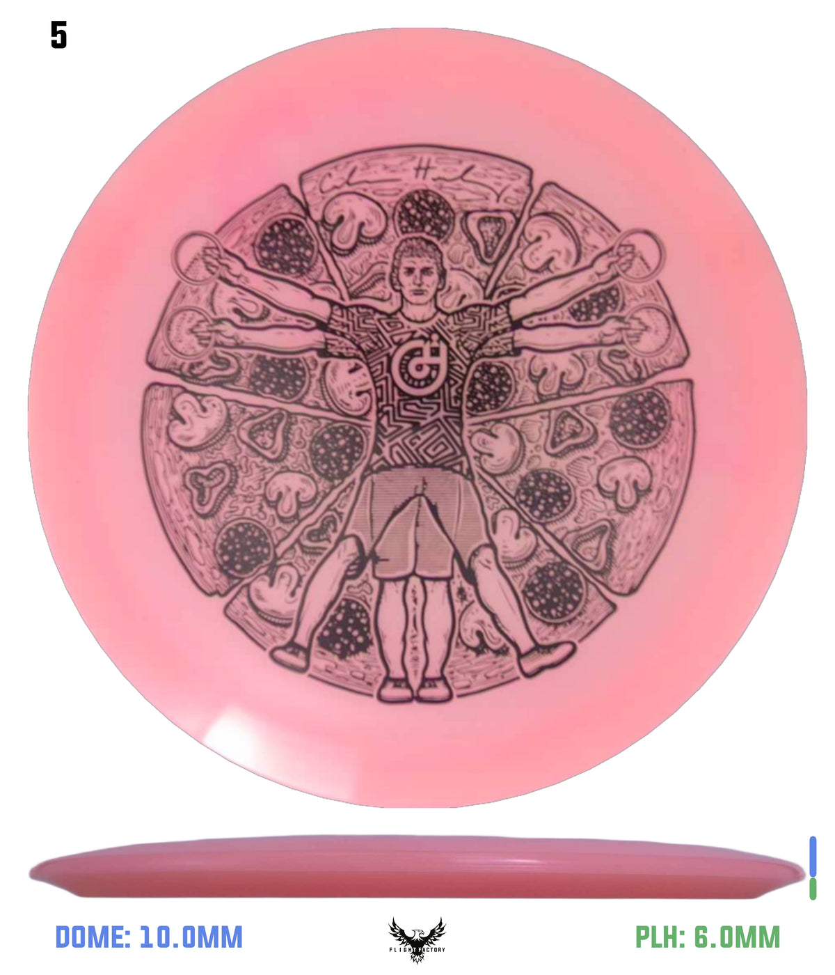 Millennium Quantum Lunar (Glow) Flat Top Vela - Vitruvian Vinny