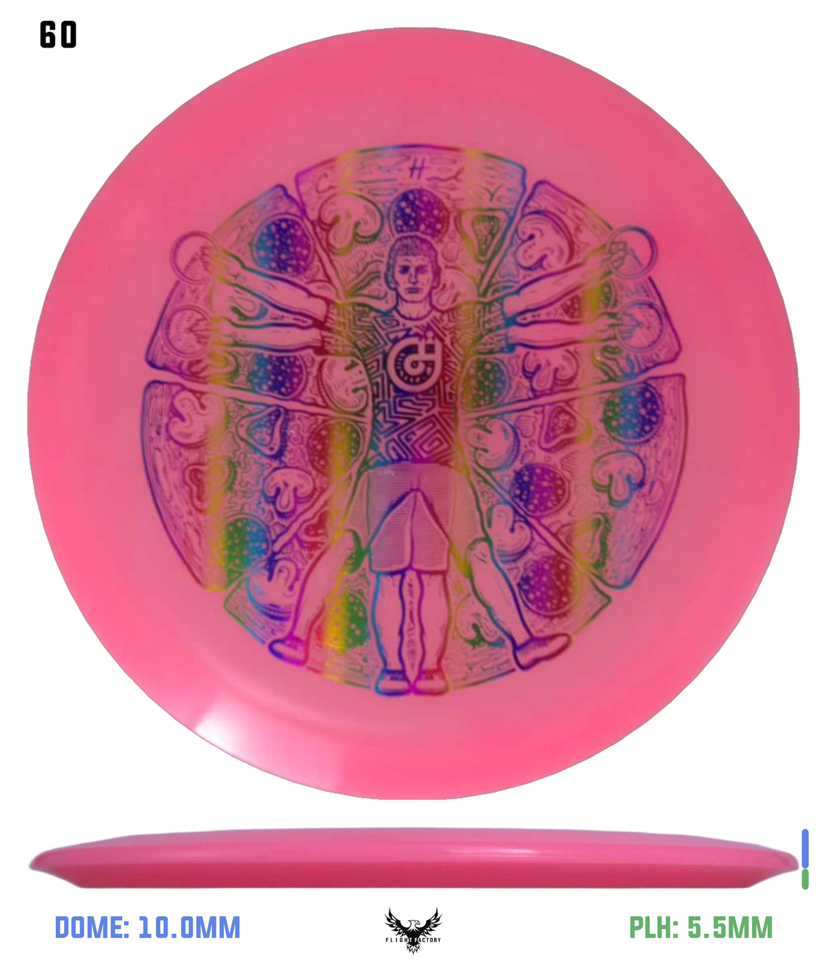 Millennium Quantum Lunar (Glow) Flat Top Vela - Vitruvian Vinny