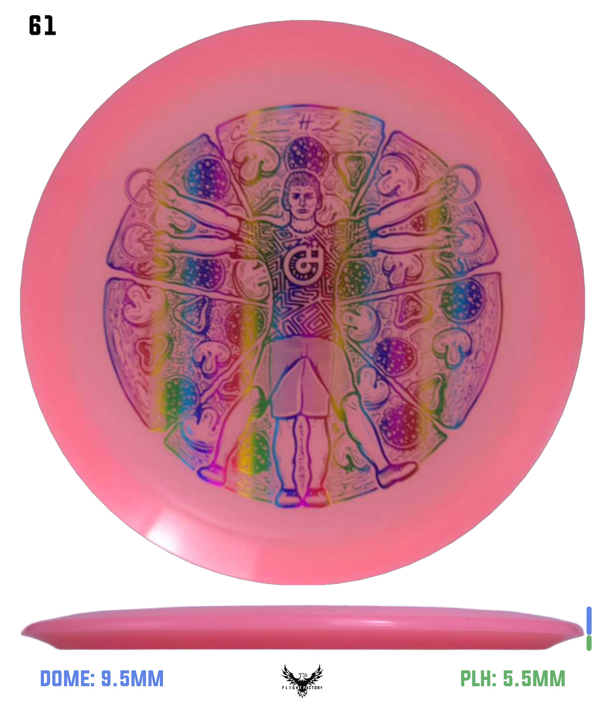 Millennium Quantum Lunar (Glow) Flat Top Vela - Vitruvian Vinny