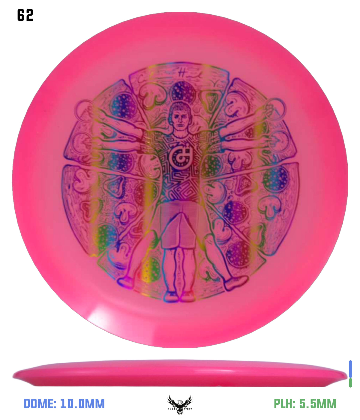 Millennium Quantum Lunar (Glow) Flat Top Vela - Vitruvian Vinny