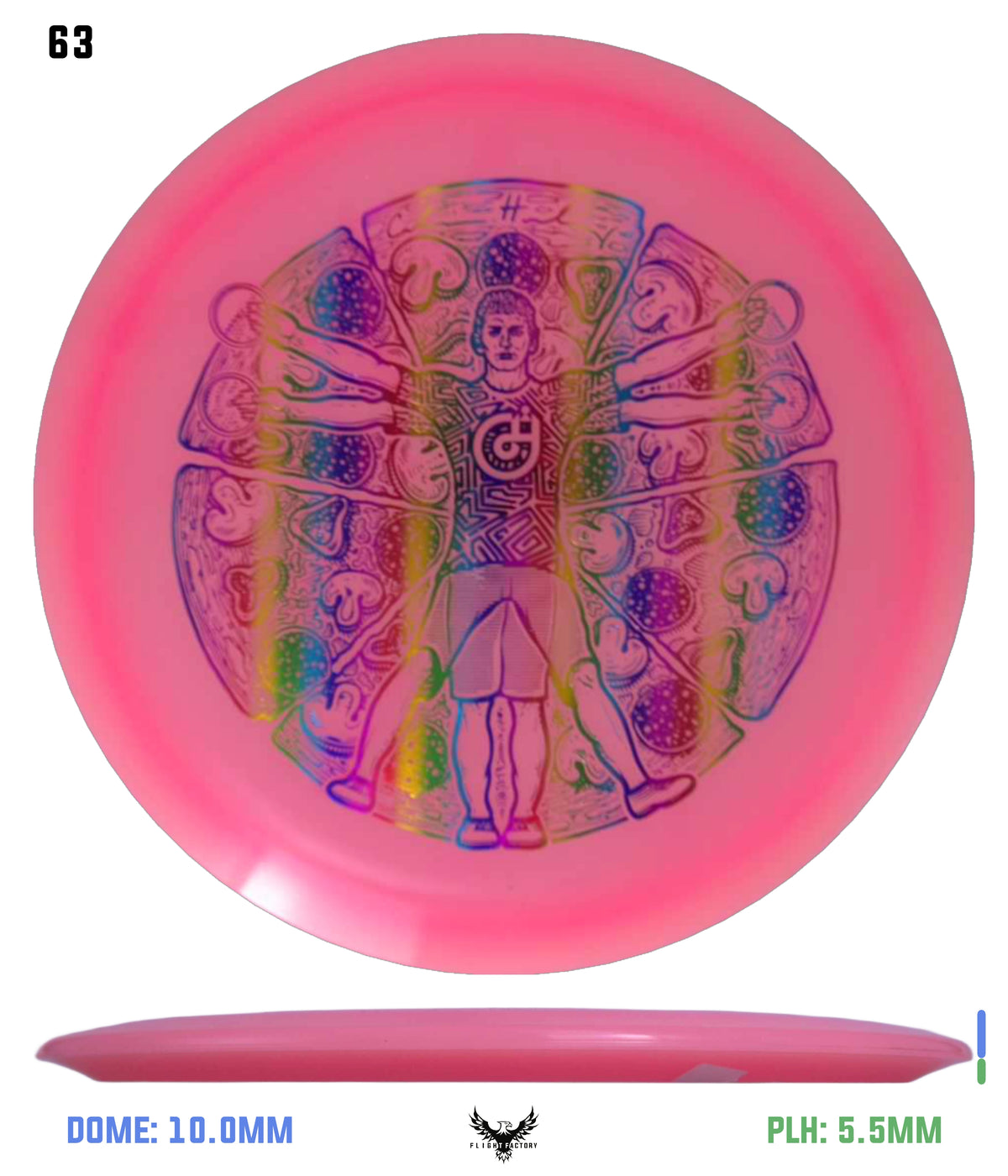 Millennium Quantum Lunar (Glow) Flat Top Vela - Vitruvian Vinny