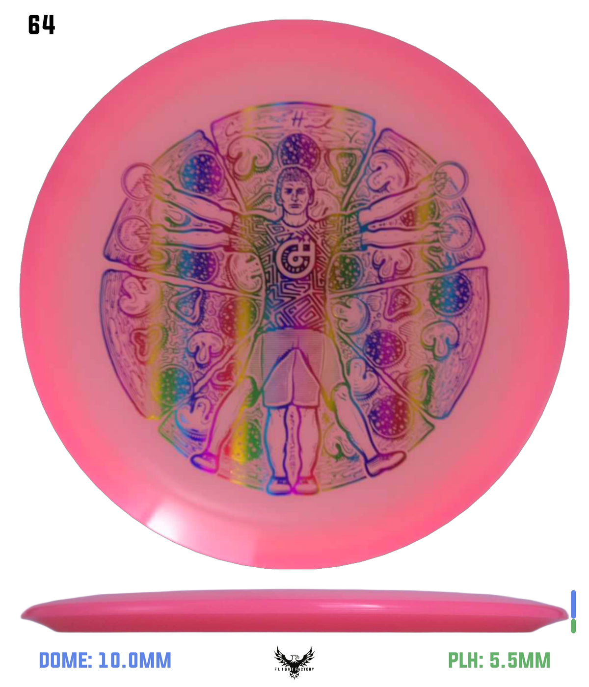 Millennium Quantum Lunar (Glow) Flat Top Vela - Vitruvian Vinny