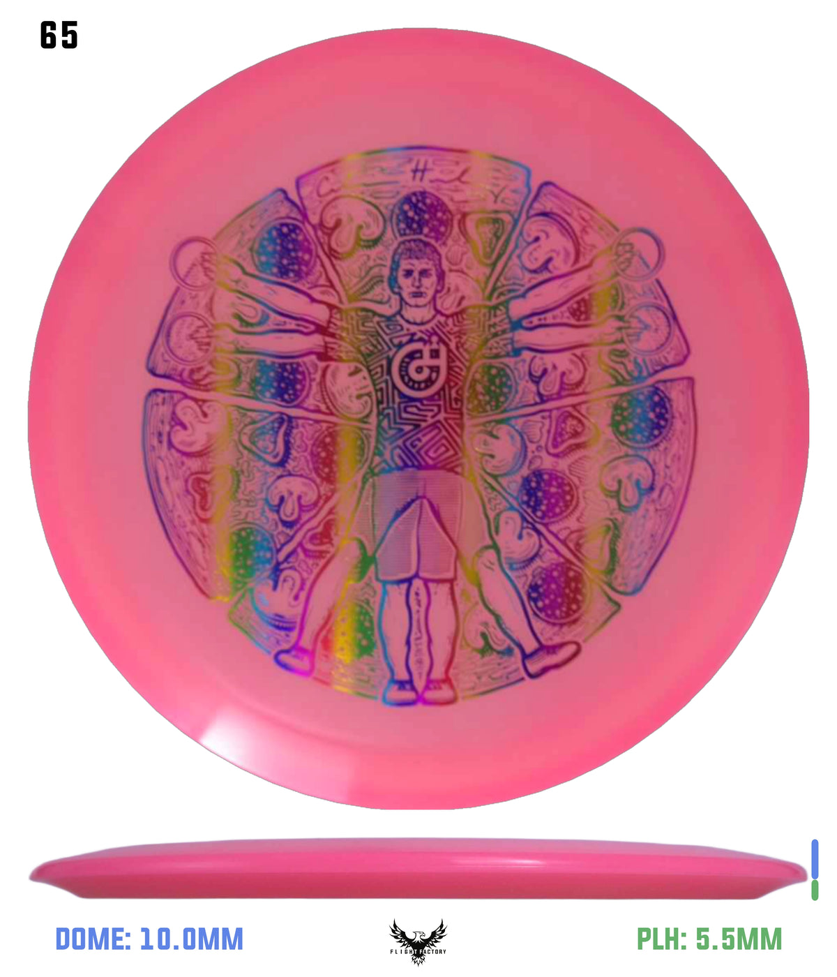 Millennium Quantum Lunar (Glow) Flat Top Vela - Vitruvian Vinny