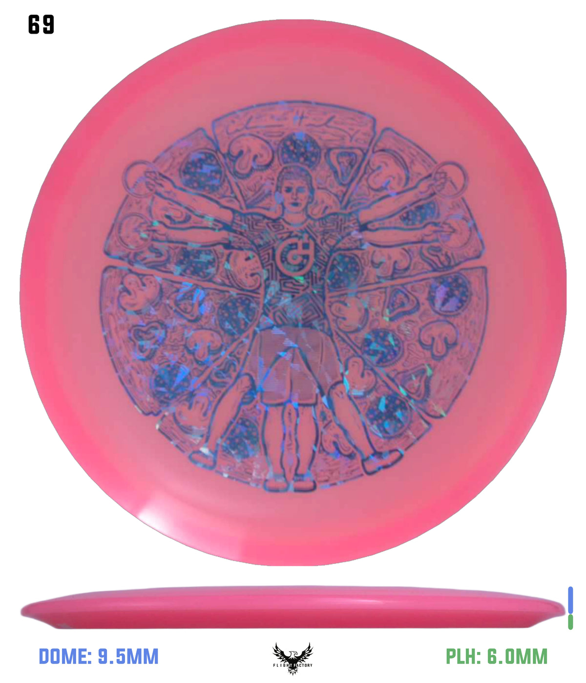 Millennium Quantum Lunar (Glow) Flat Top Vela - Vitruvian Vinny