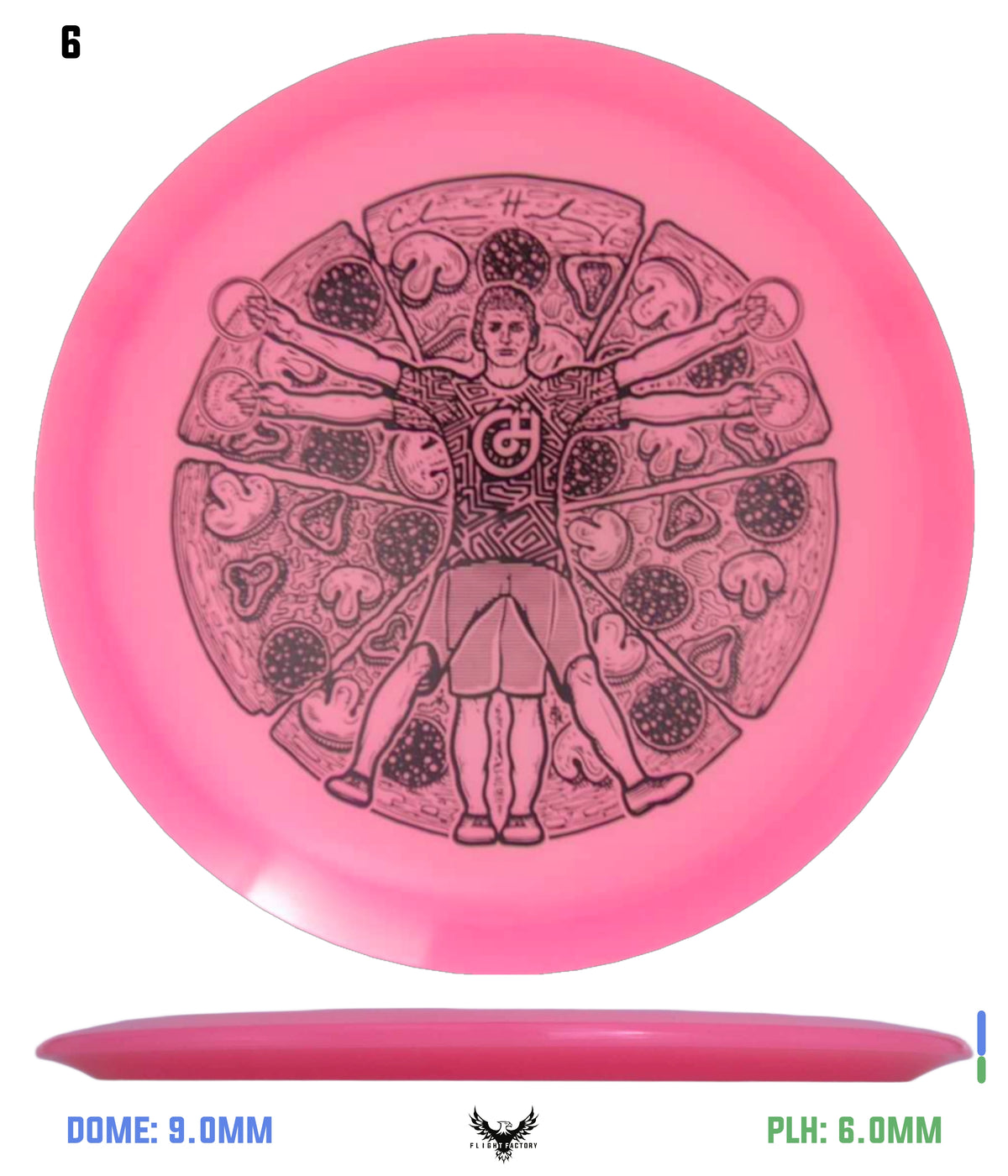 Millennium Quantum Lunar (Glow) Flat Top Vela - Vitruvian Vinny