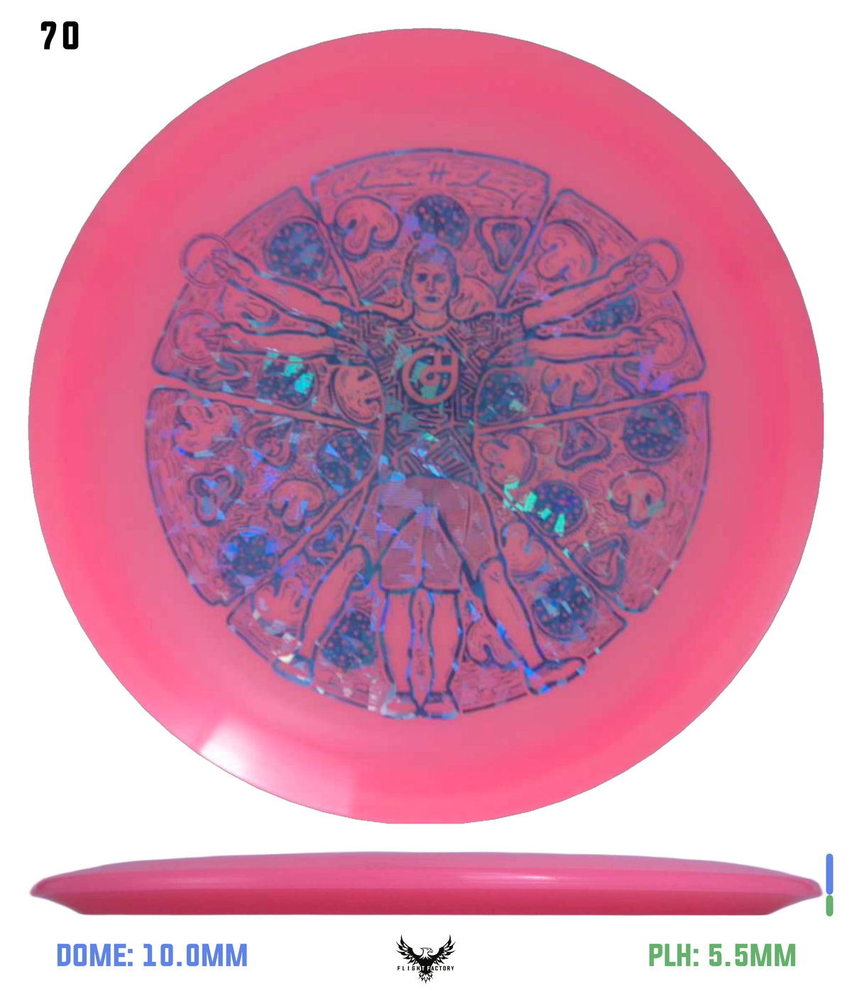 Millennium Quantum Lunar (Glow) Flat Top Vela - Vitruvian Vinny