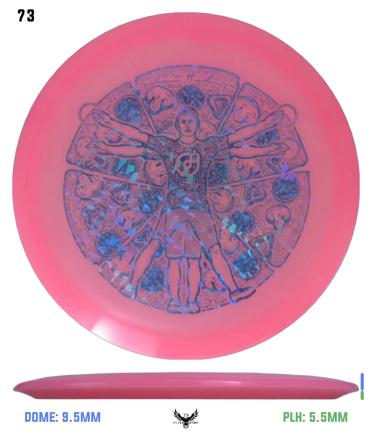 Millennium Quantum Lunar (Glow) Flat Top Vela - Vitruvian Vinny