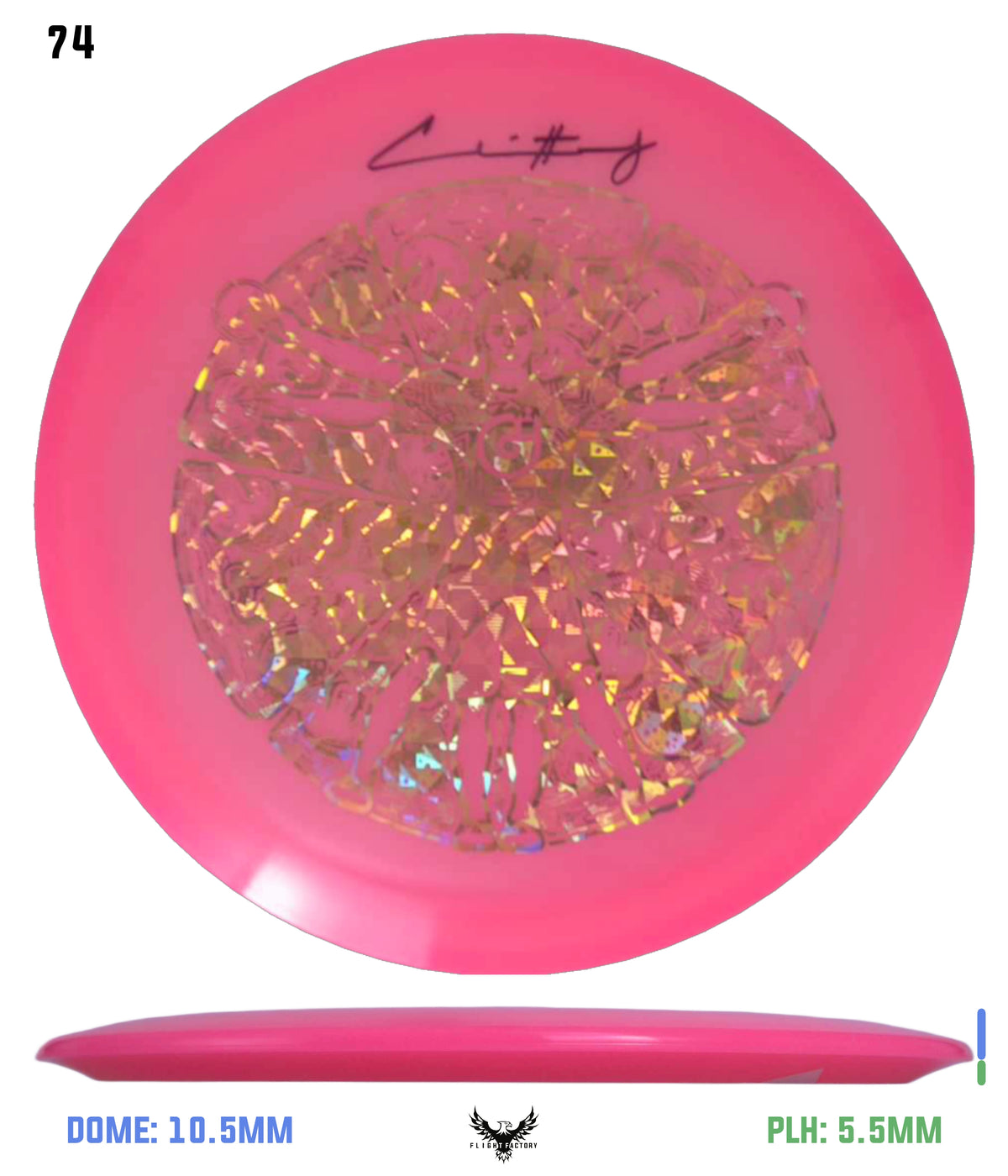 Millennium Quantum Lunar (Glow) Flat Top Vela - Vitruvian Vinny