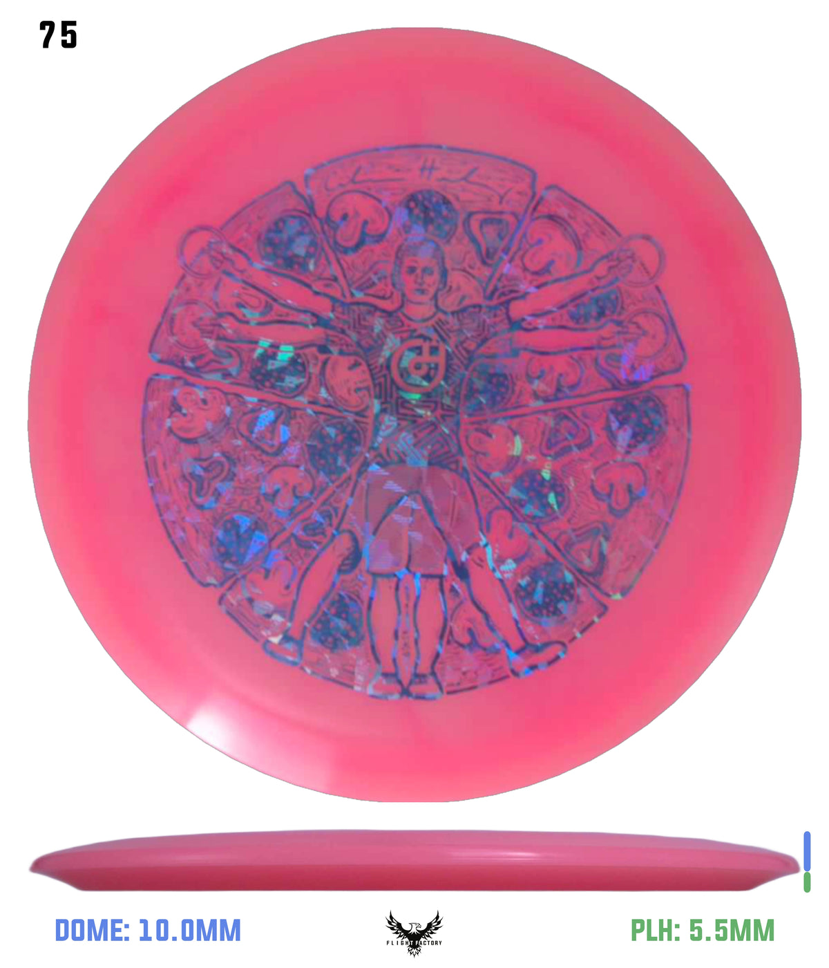 Millennium Quantum Lunar (Glow) Flat Top Vela - Vitruvian Vinny