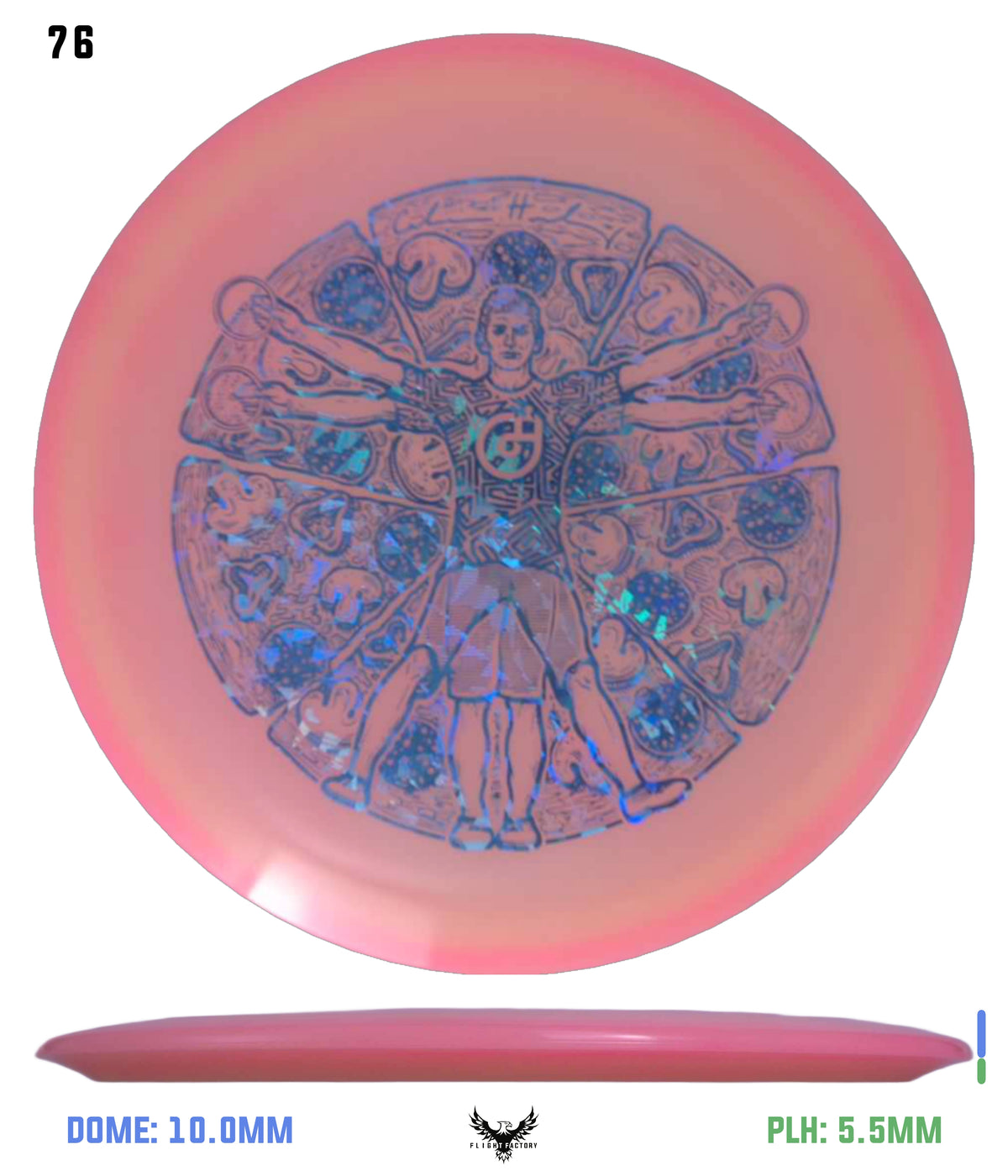 Millennium Quantum Lunar (Glow) Flat Top Vela - Vitruvian Vinny