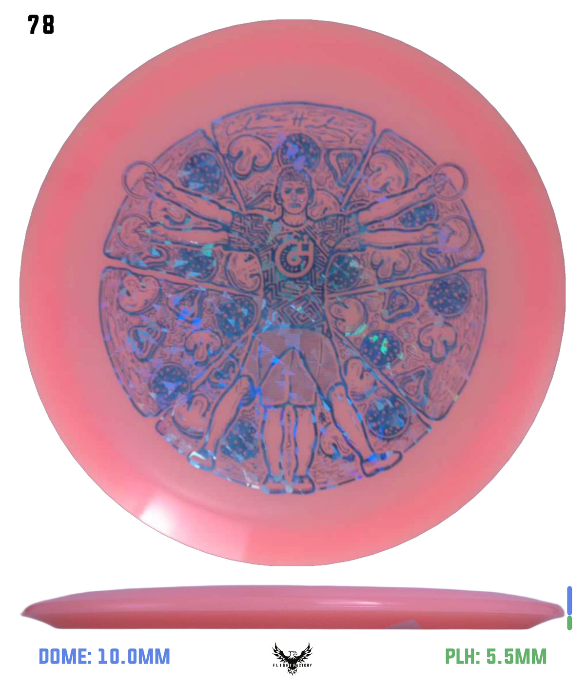 Millennium Quantum Lunar (Glow) Flat Top Vela - Vitruvian Vinny