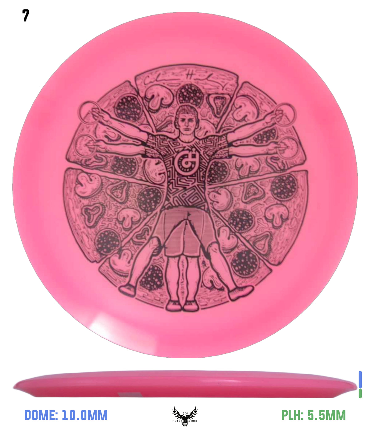 Millennium Quantum Lunar (Glow) Flat Top Vela - Vitruvian Vinny