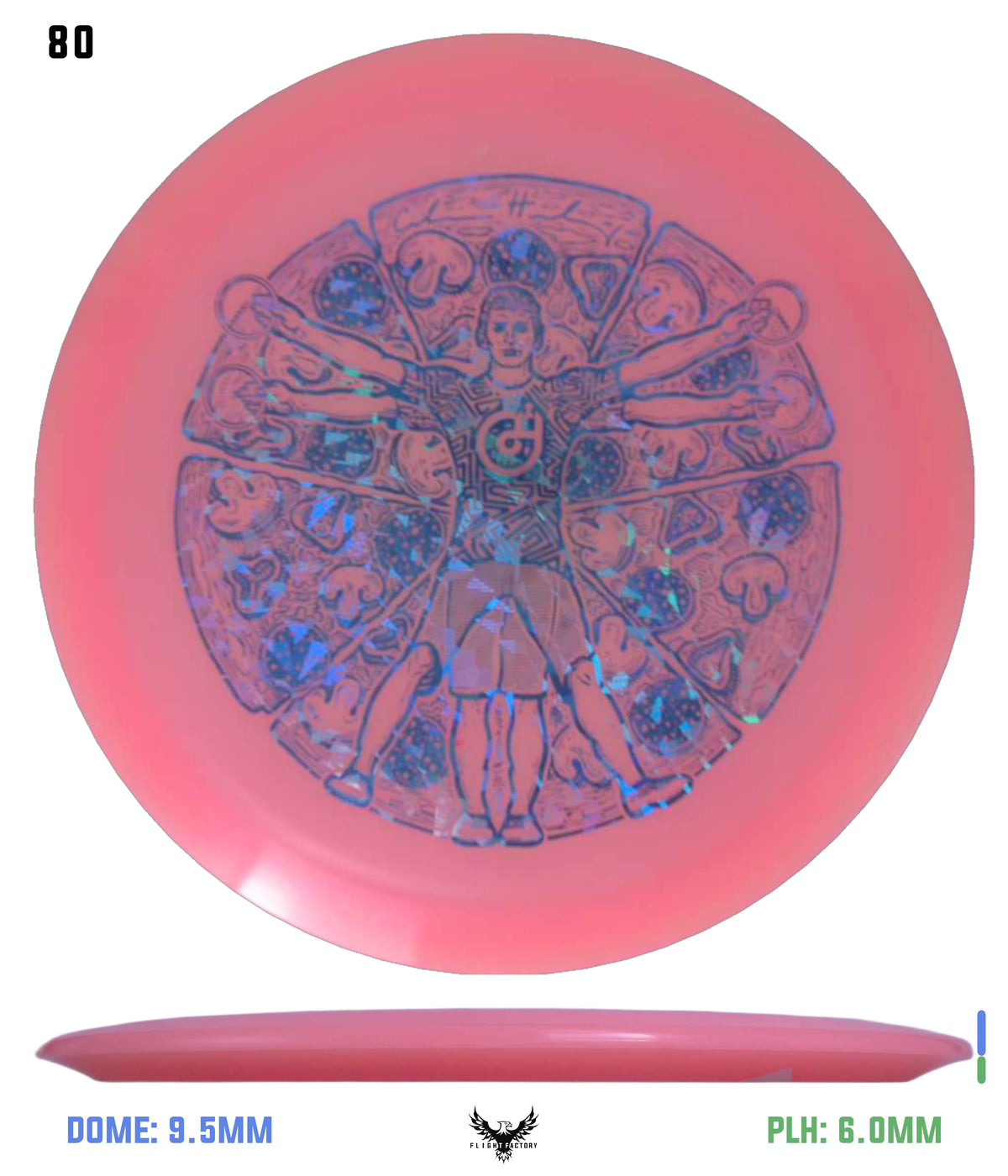 Millennium Quantum Lunar (Glow) Flat Top Vela - Vitruvian Vinny