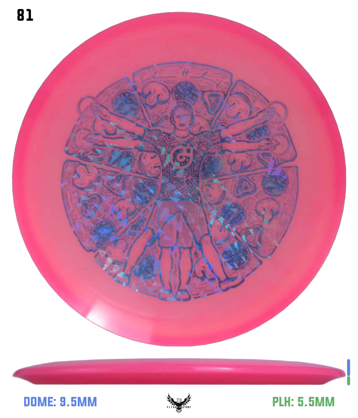 Millennium Quantum Lunar (Glow) Flat Top Vela - Vitruvian Vinny