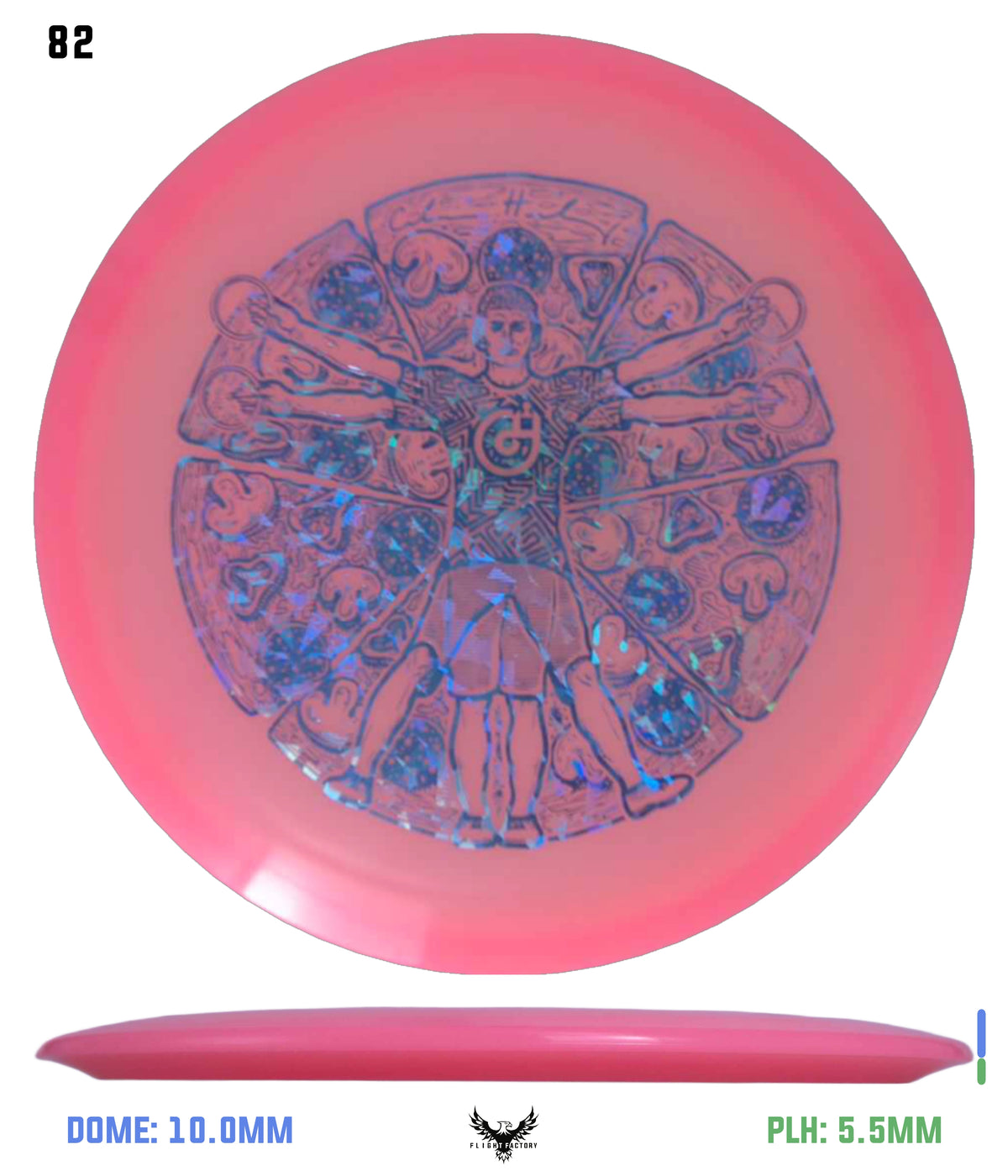 Millennium Quantum Lunar (Glow) Flat Top Vela - Vitruvian Vinny