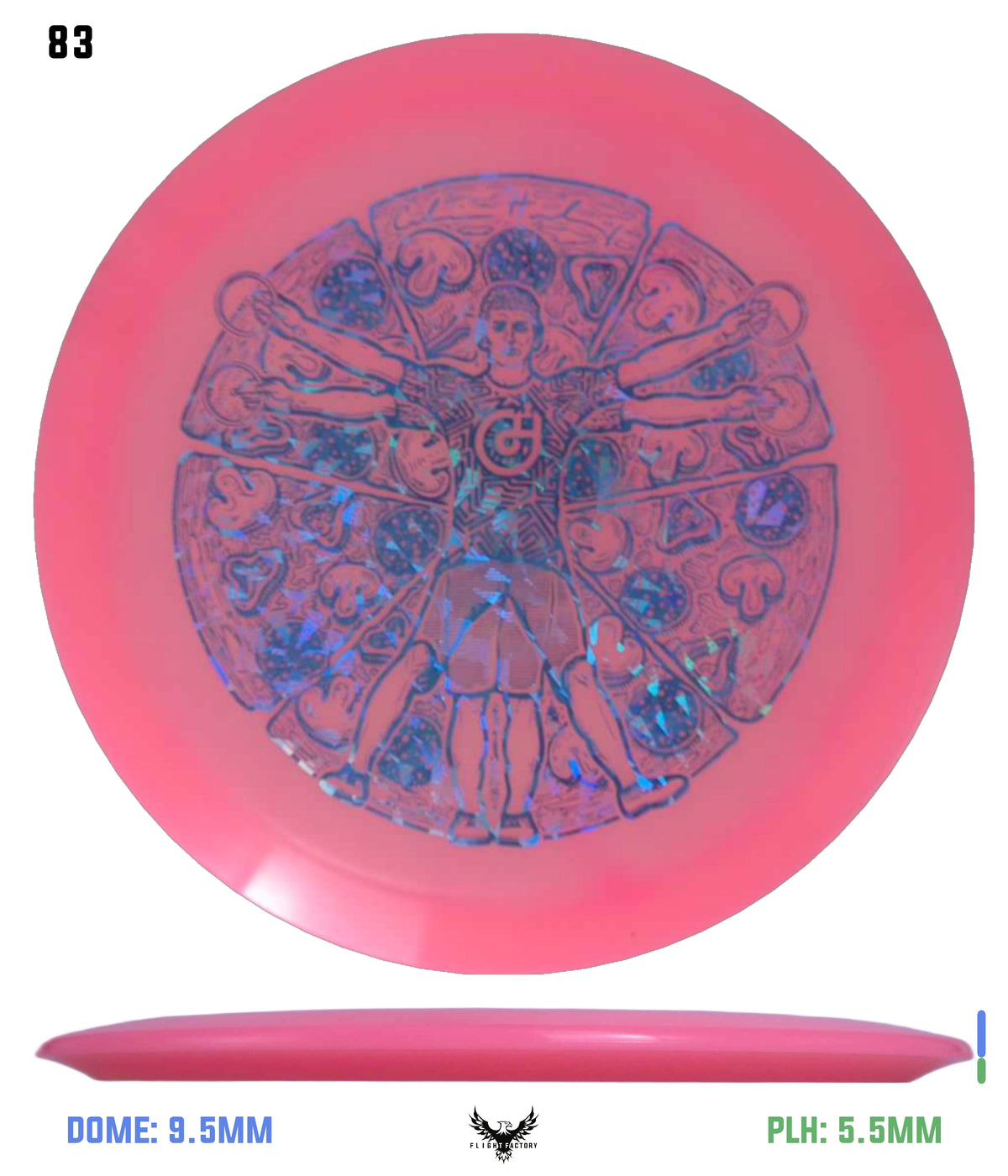 Millennium Quantum Lunar (Glow) Flat Top Vela - Vitruvian Vinny