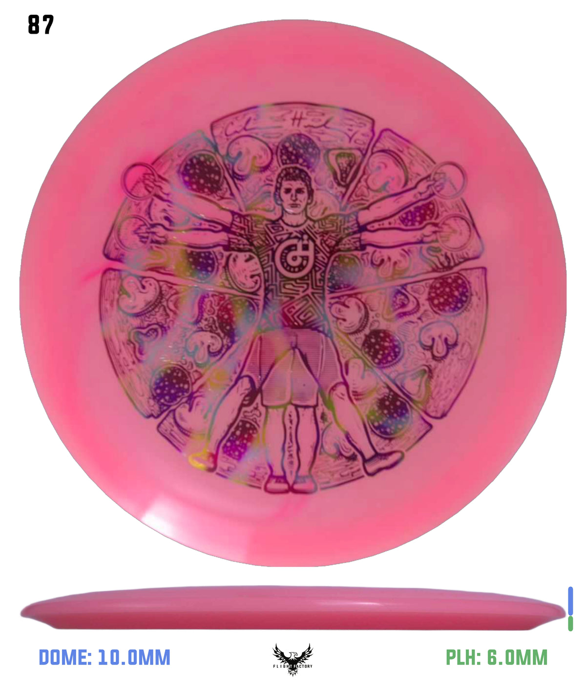 Millennium Quantum Lunar (Glow) Flat Top Vela - Vitruvian Vinny