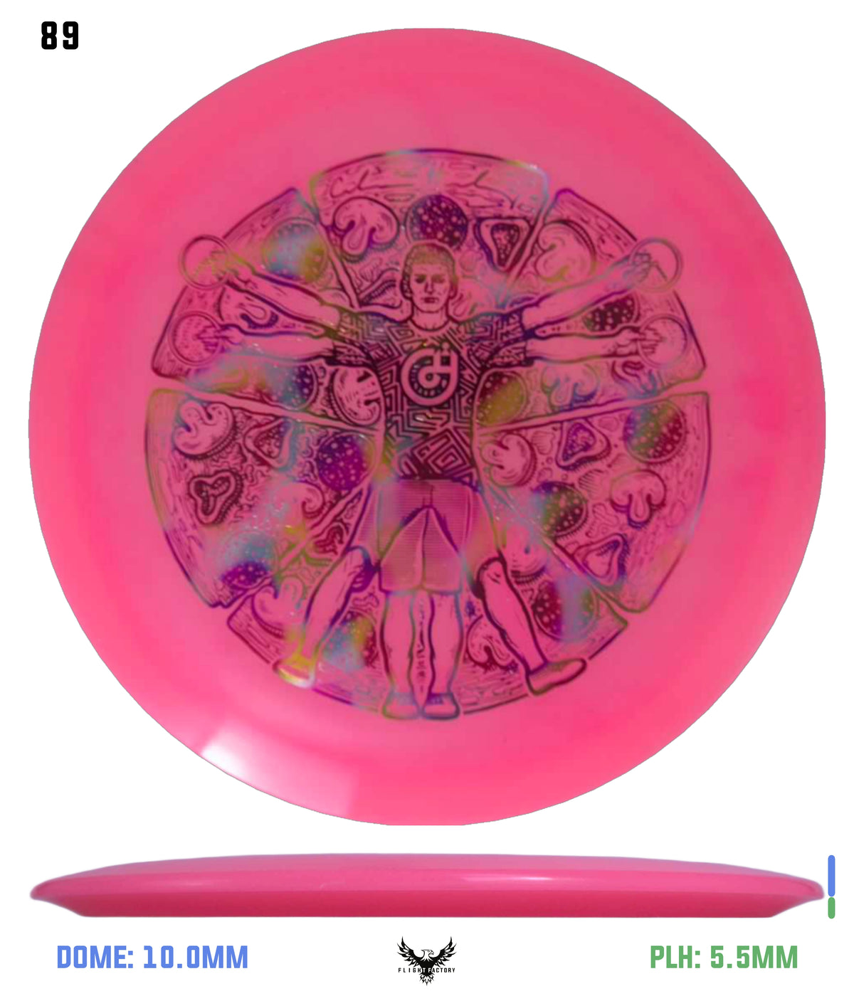 Millennium Quantum Lunar (Glow) Flat Top Vela - Vitruvian Vinny