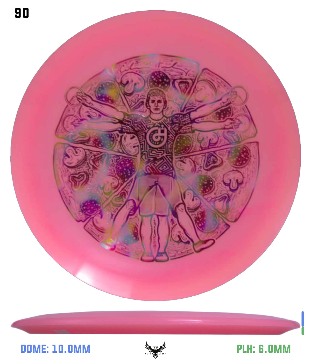 Millennium Quantum Lunar (Glow) Flat Top Vela - Vitruvian Vinny