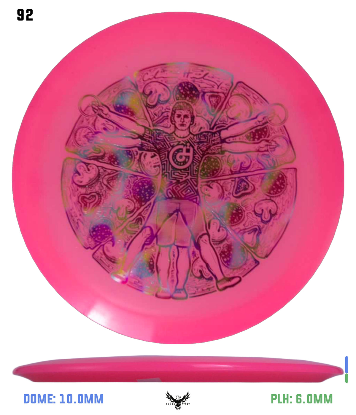 Millennium Quantum Lunar (Glow) Flat Top Vela - Vitruvian Vinny