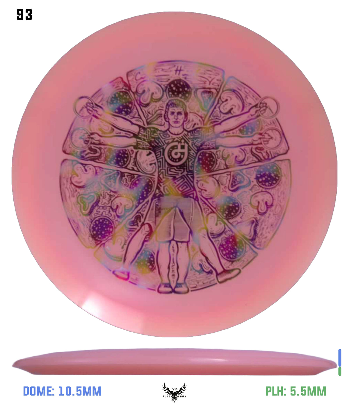 Millennium Quantum Lunar (Glow) Flat Top Vela - Vitruvian Vinny