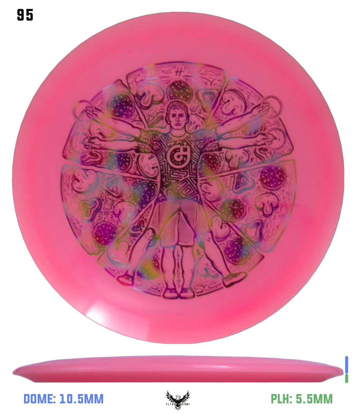 Millennium Quantum Lunar (Glow) Flat Top Vela - Vitruvian Vinny