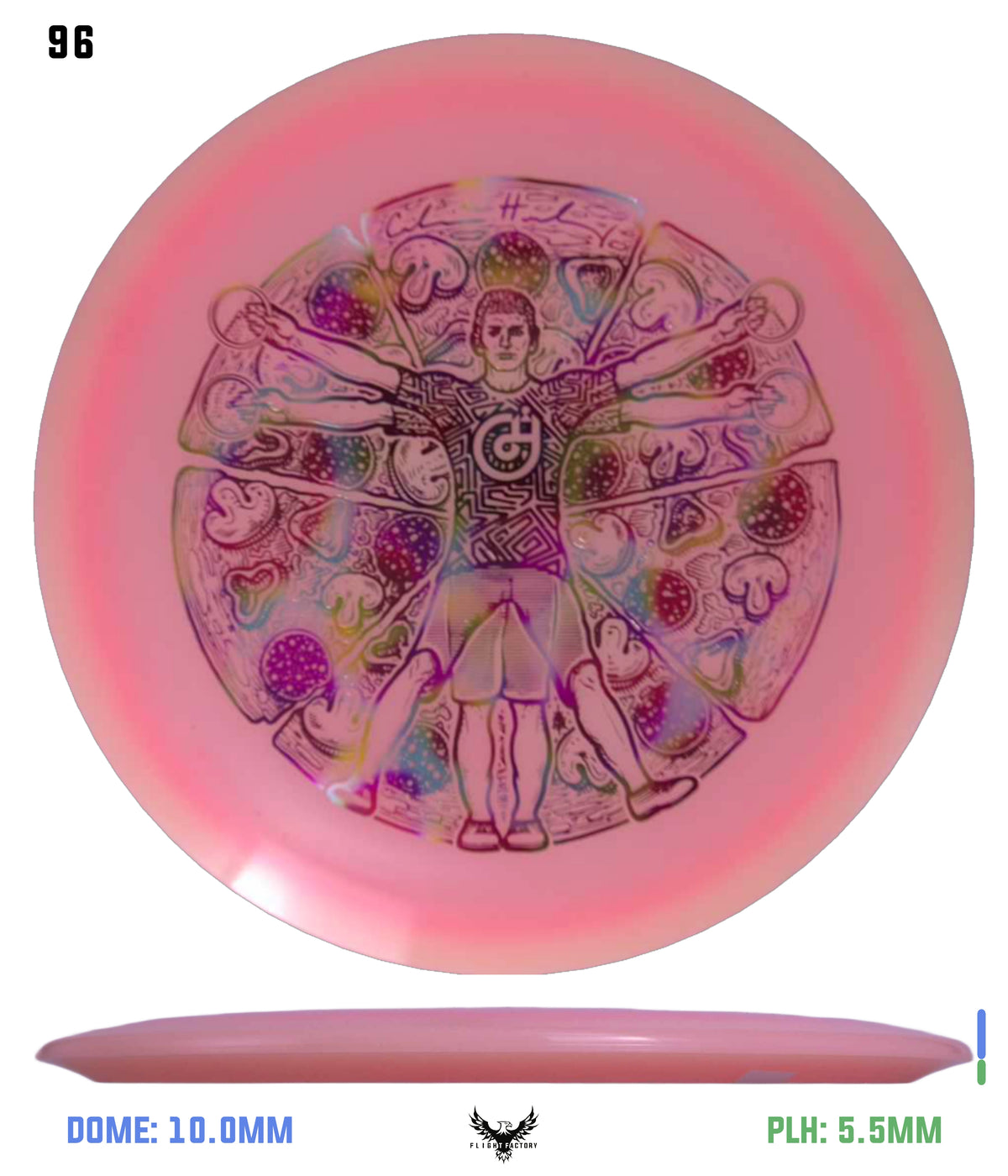 Millennium Quantum Lunar (Glow) Flat Top Vela - Vitruvian Vinny