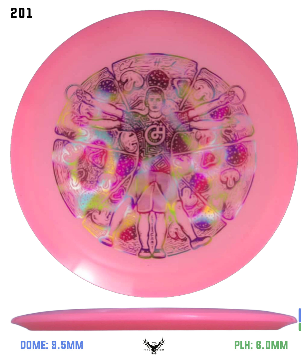 Millennium Quantum Lunar (Glow) Flat Top Vela - Vitruvian Vinny