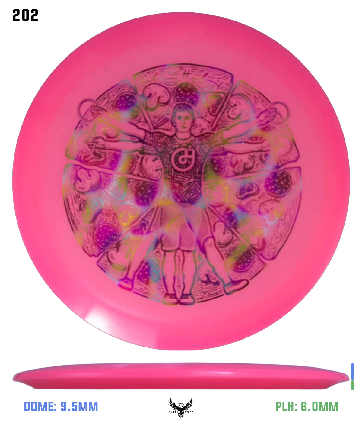 Millennium Quantum Lunar (Glow) Flat Top Vela - Vitruvian Vinny