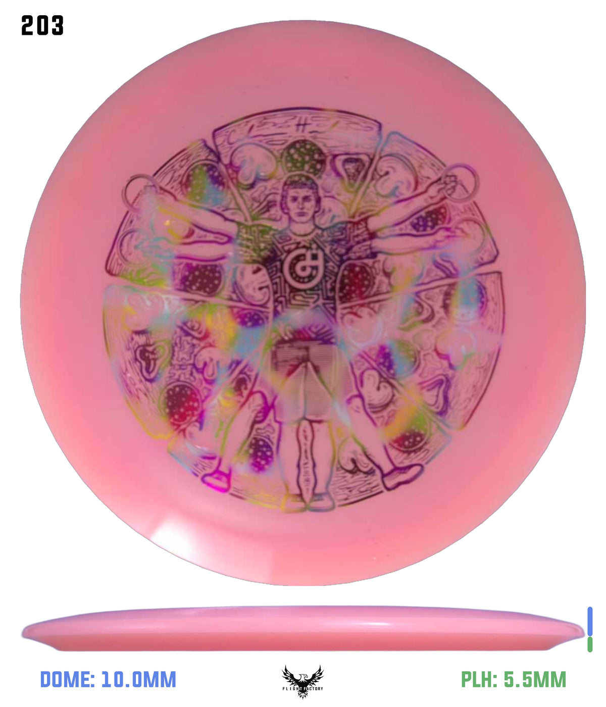 Millennium Quantum Lunar (Glow) Flat Top Vela - Vitruvian Vinny