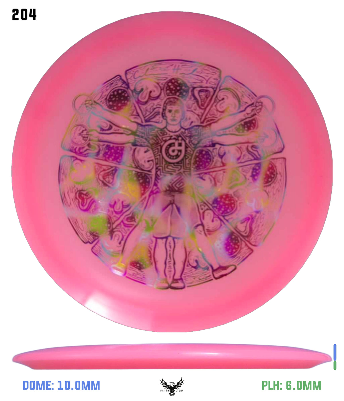 Millennium Quantum Lunar (Glow) Flat Top Vela - Vitruvian Vinny