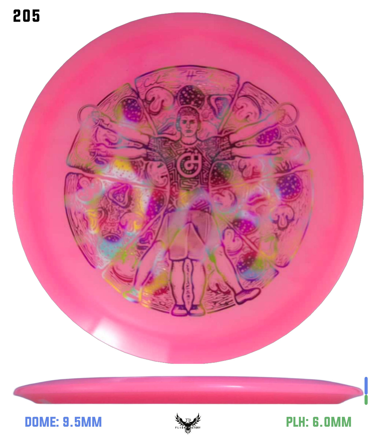 Millennium Quantum Lunar (Glow) Flat Top Vela - Vitruvian Vinny