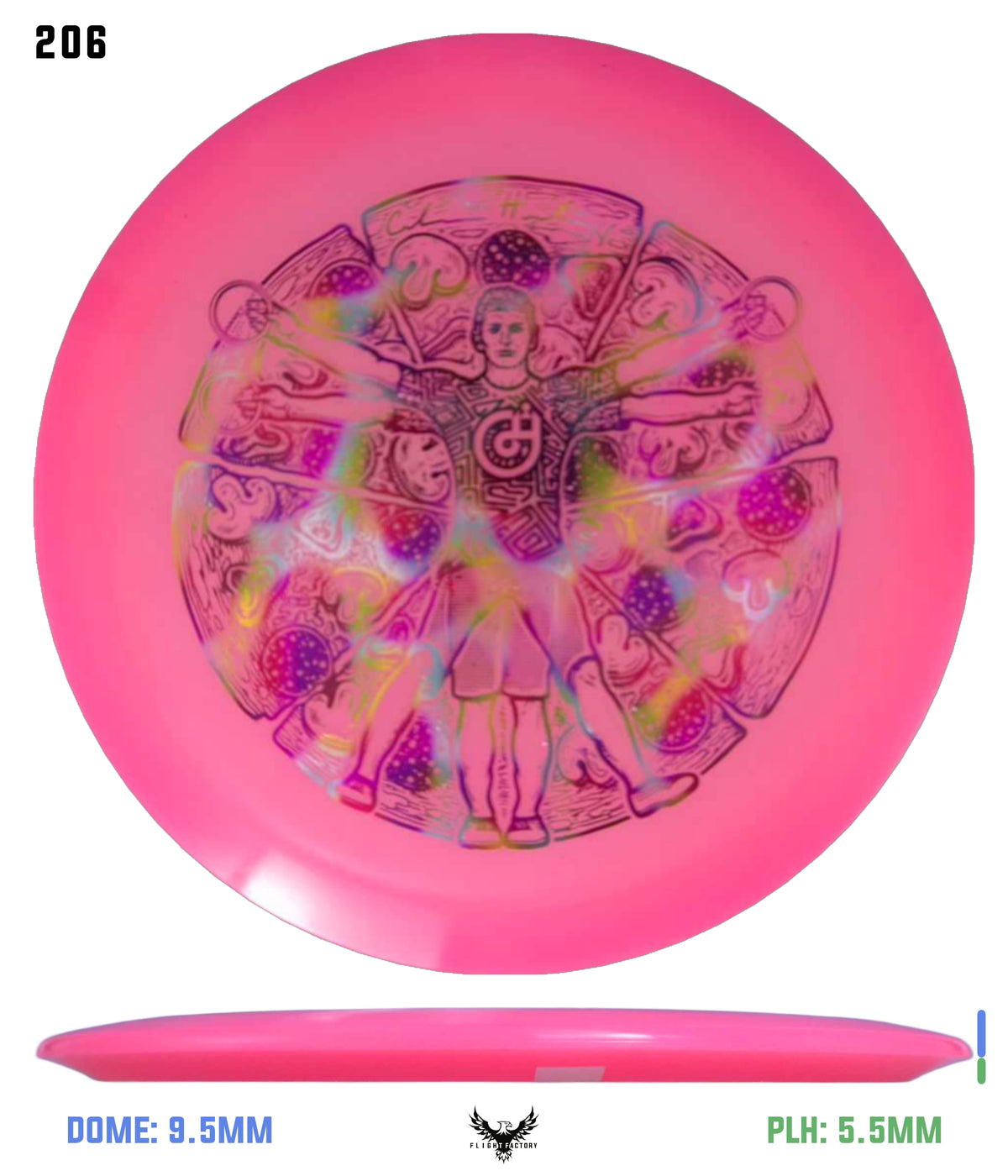 Millennium Quantum Lunar (Glow) Flat Top Vela - Vitruvian Vinny