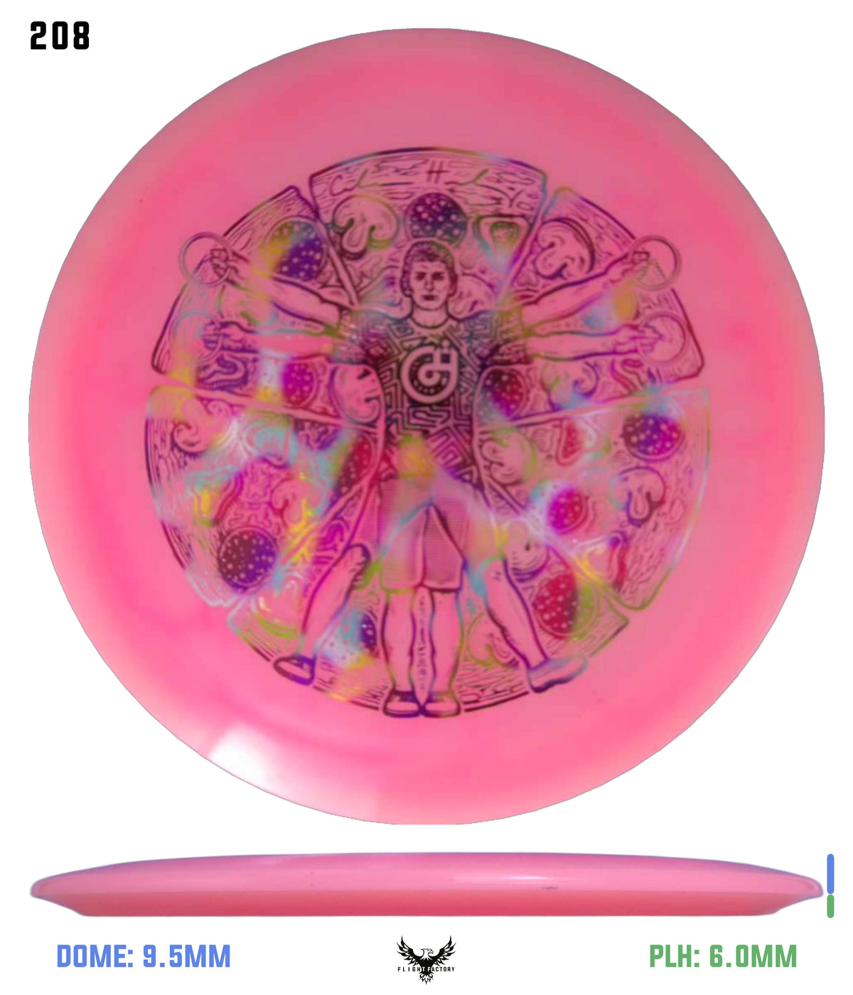 Millennium Quantum Lunar (Glow) Flat Top Vela - Vitruvian Vinny