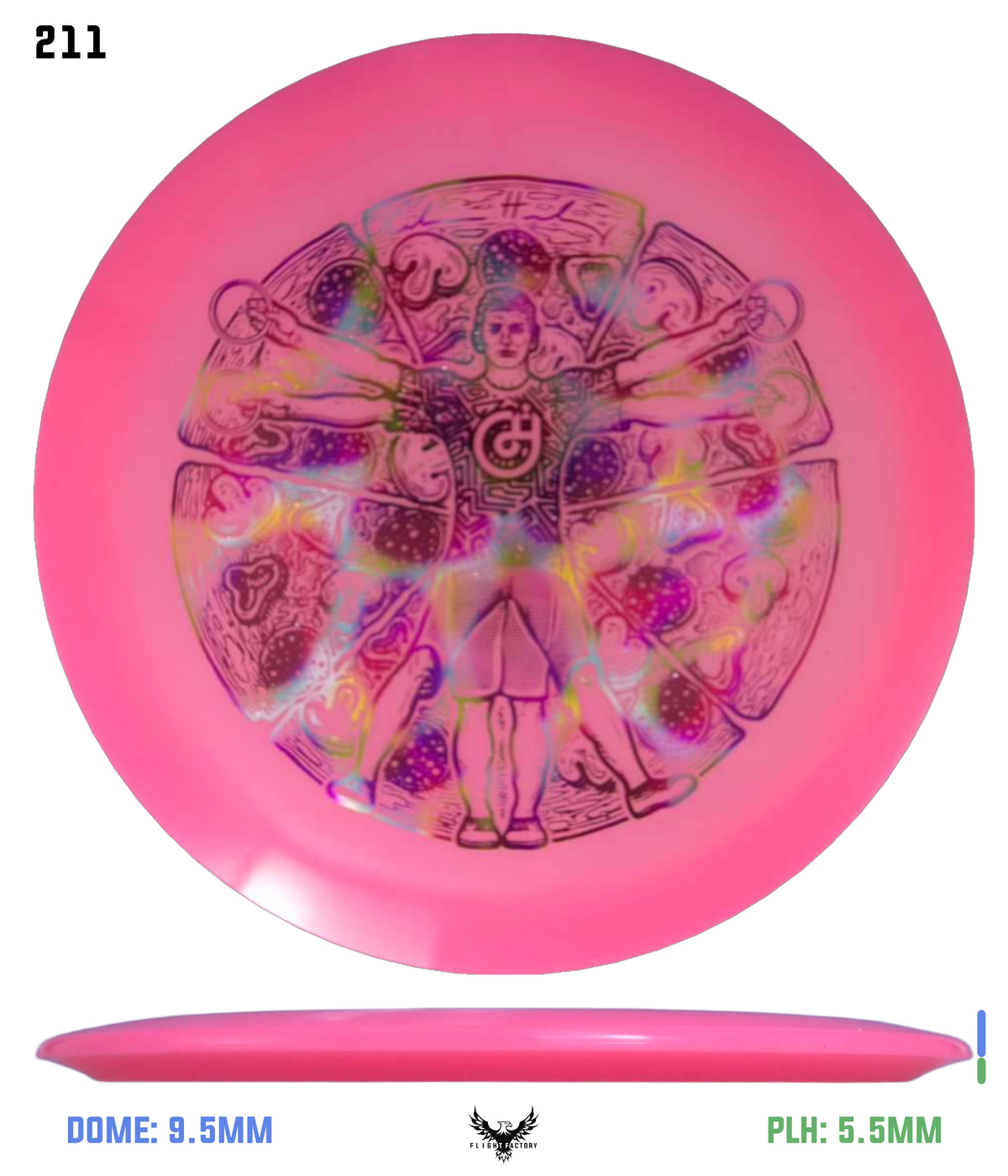 Millennium Quantum Lunar (Glow) Flat Top Vela - Vitruvian Vinny