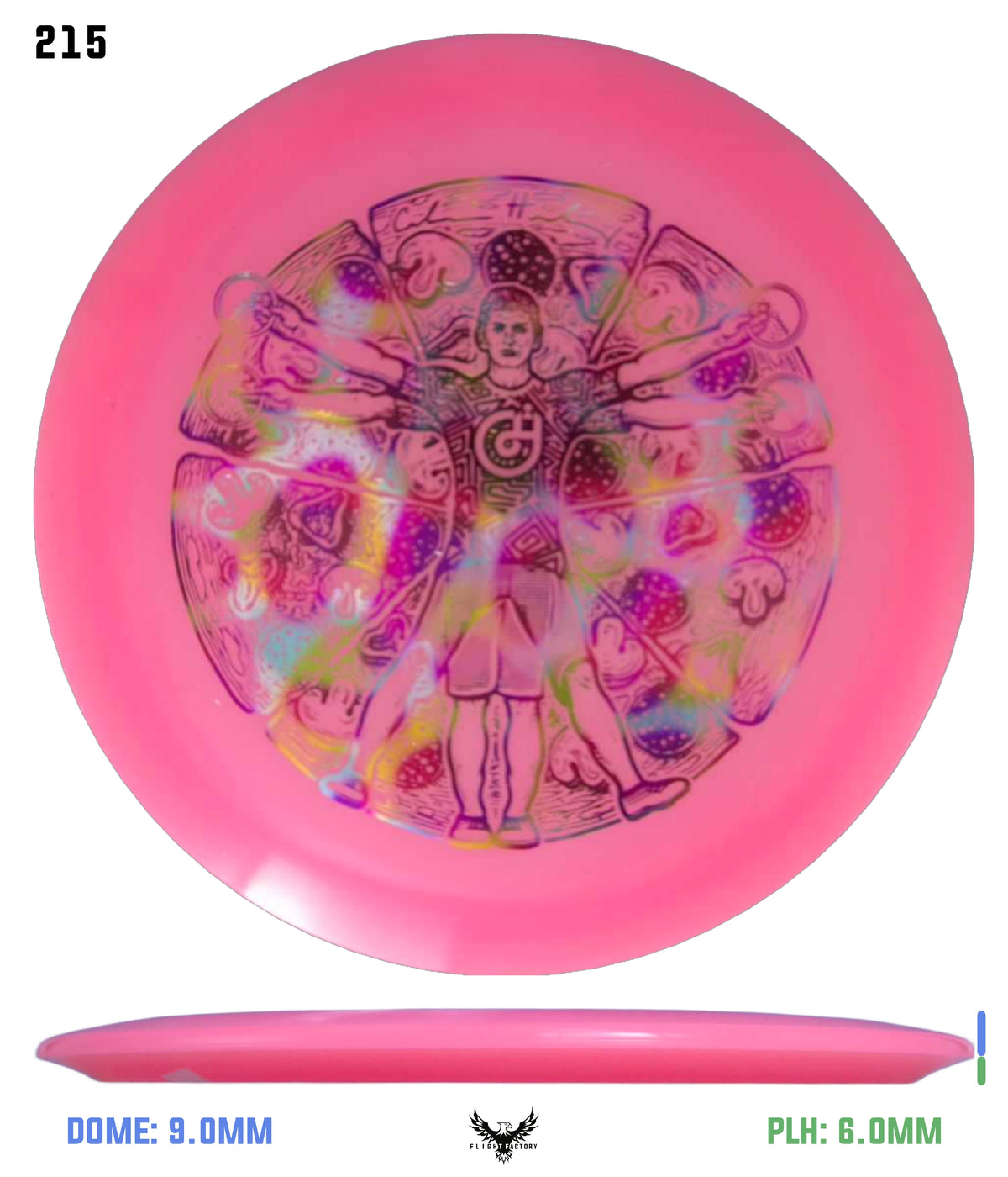 Millennium Quantum Lunar (Glow) Flat Top Vela - Vitruvian Vinny