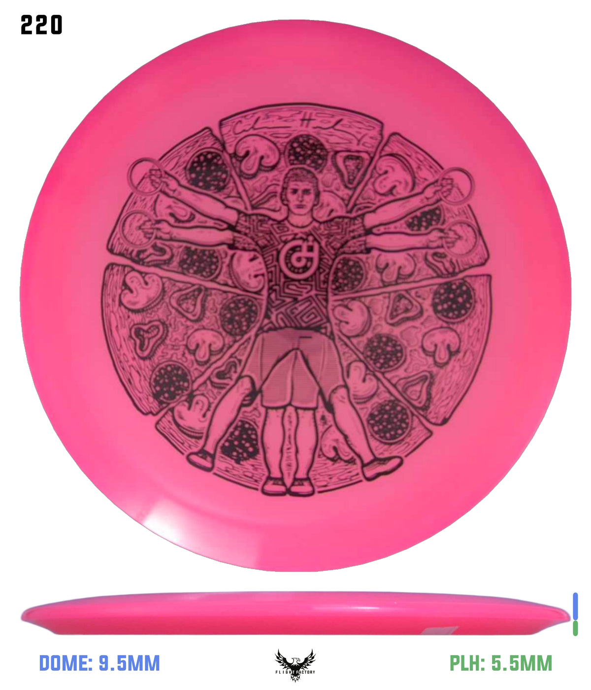 Millennium Quantum Lunar (Glow) Flat Top Vela - Vitruvian Vinny