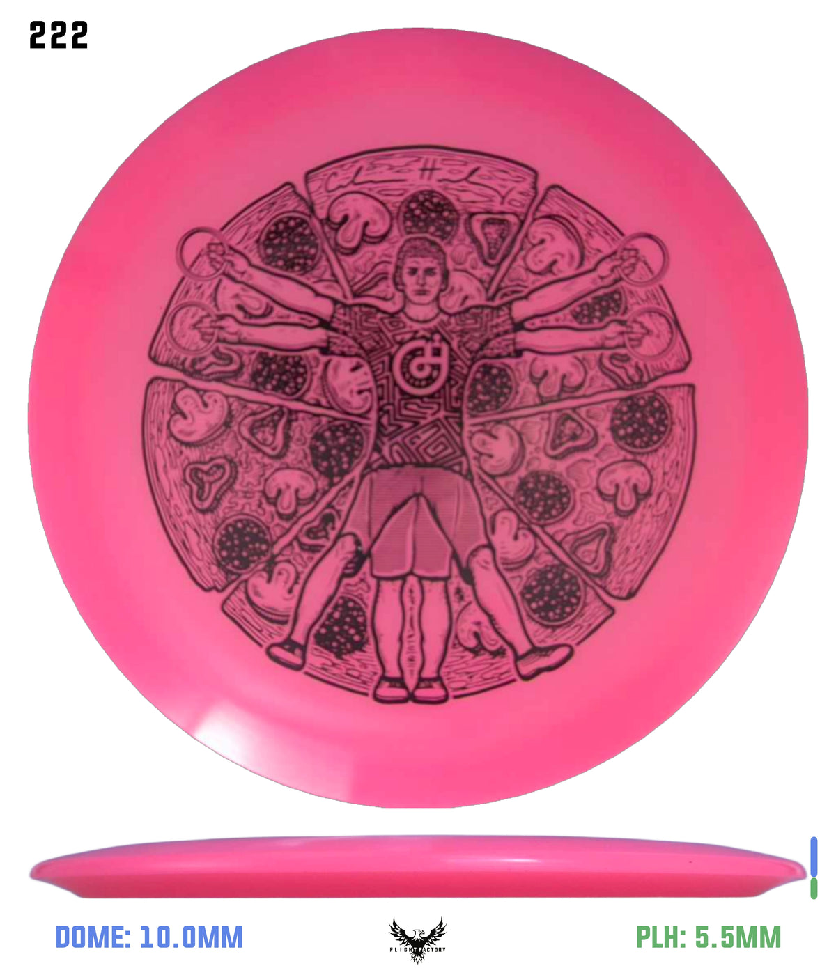 Millennium Quantum Lunar (Glow) Flat Top Vela - Vitruvian Vinny