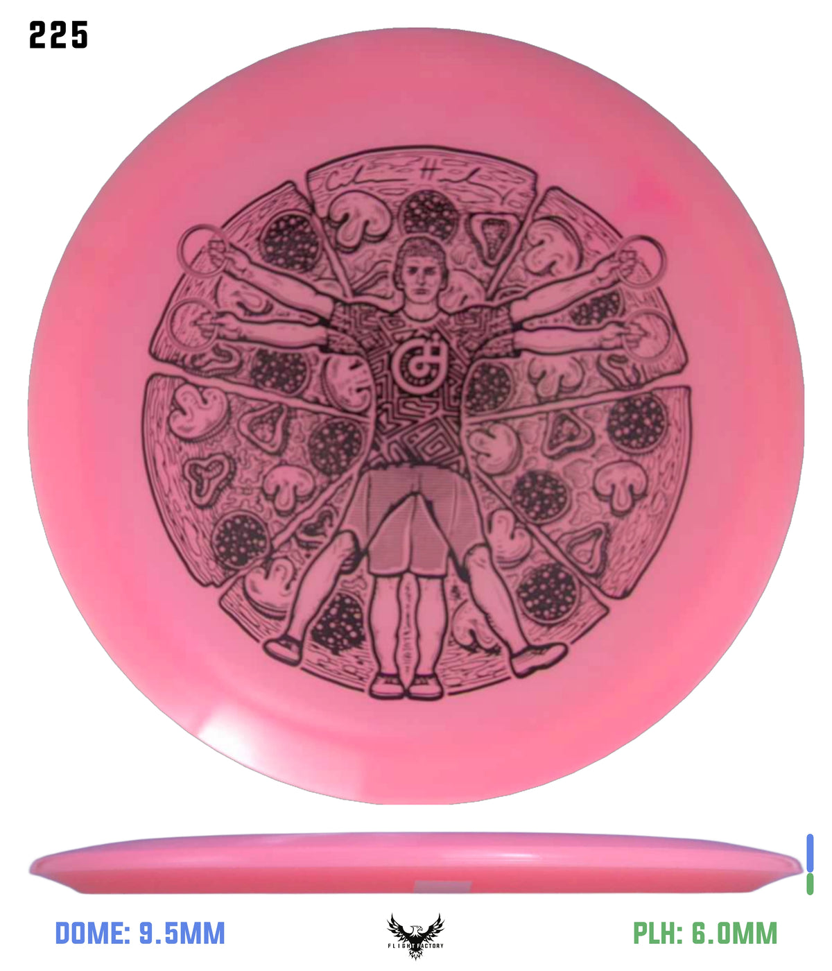 Millennium Quantum Lunar (Glow) Flat Top Vela - Vitruvian Vinny