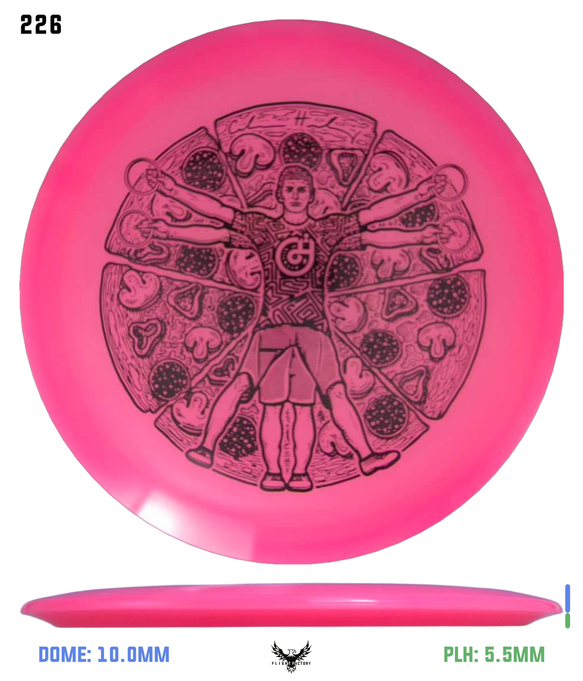 Millennium Quantum Lunar (Glow) Flat Top Vela - Vitruvian Vinny