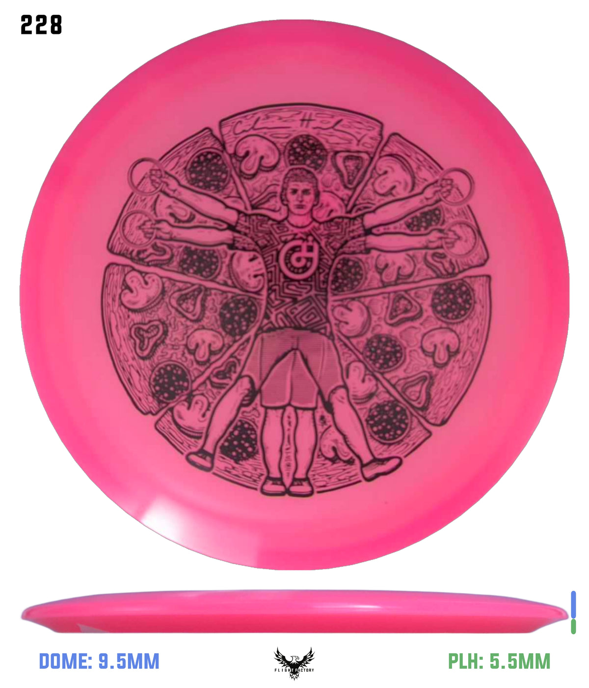 Millennium Quantum Lunar (Glow) Flat Top Vela - Vitruvian Vinny