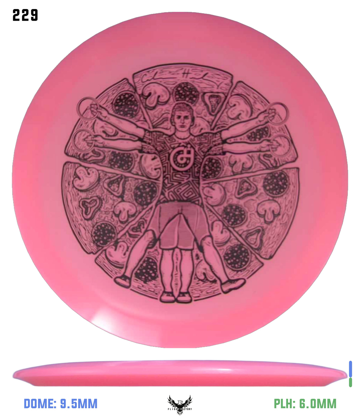 Millennium Quantum Lunar (Glow) Flat Top Vela - Vitruvian Vinny