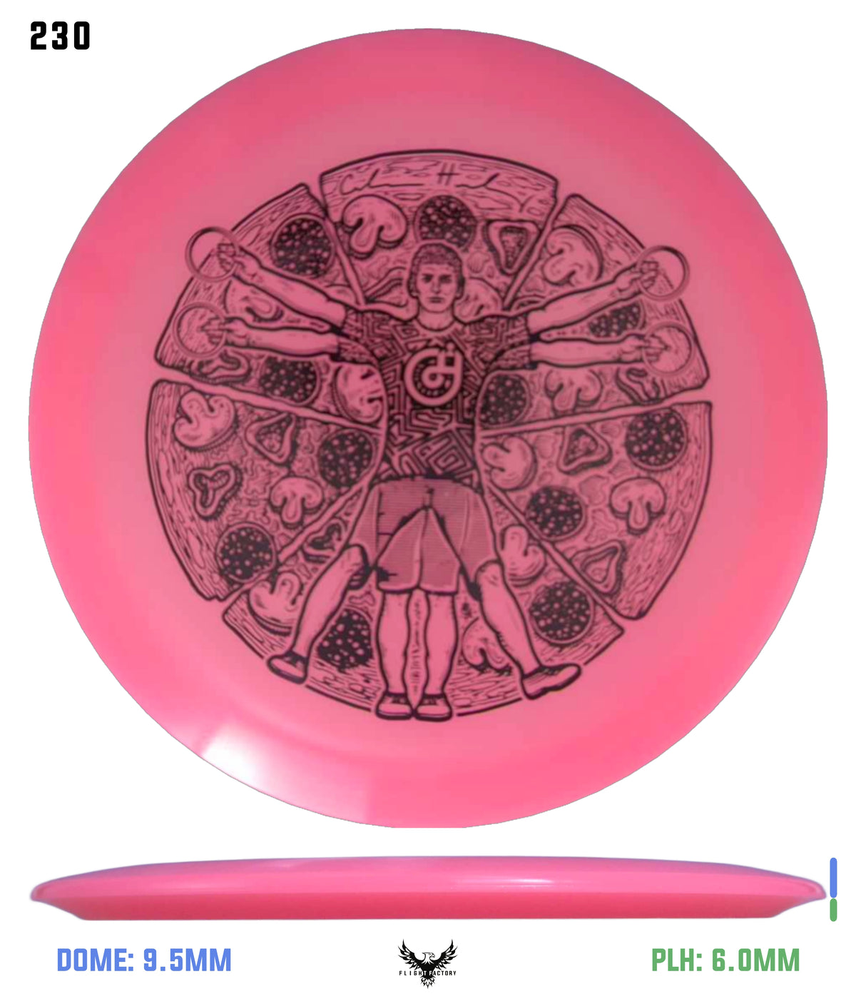 Millennium Quantum Lunar (Glow) Flat Top Vela - Vitruvian Vinny