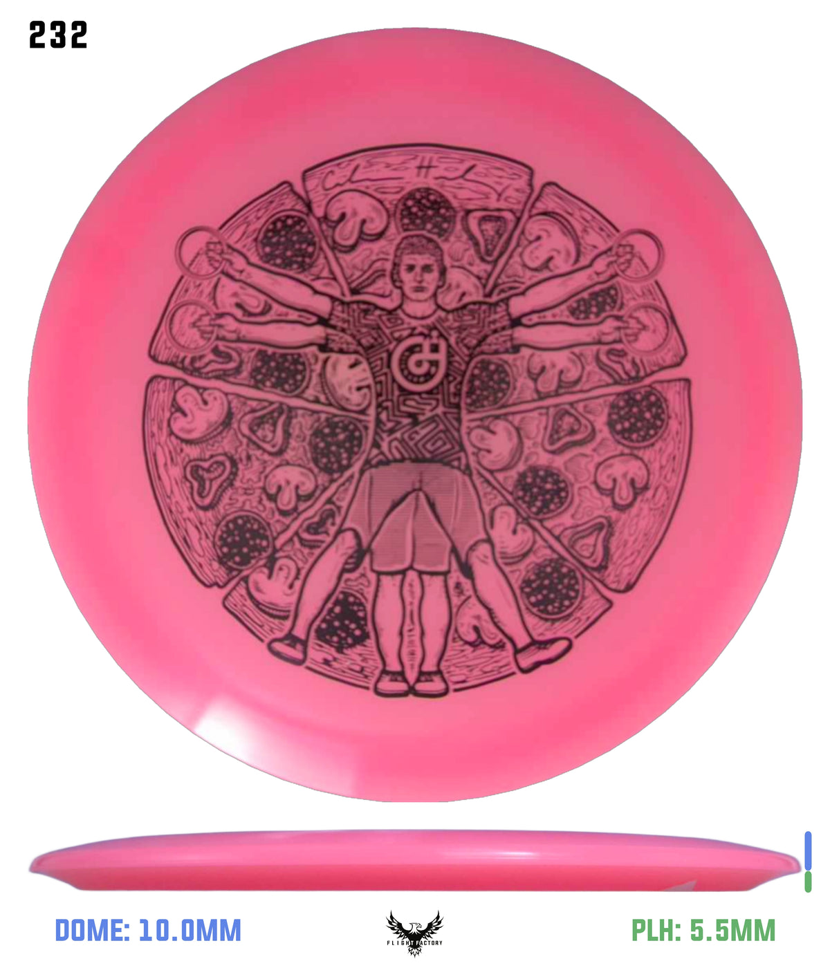 Millennium Quantum Lunar (Glow) Flat Top Vela - Vitruvian Vinny