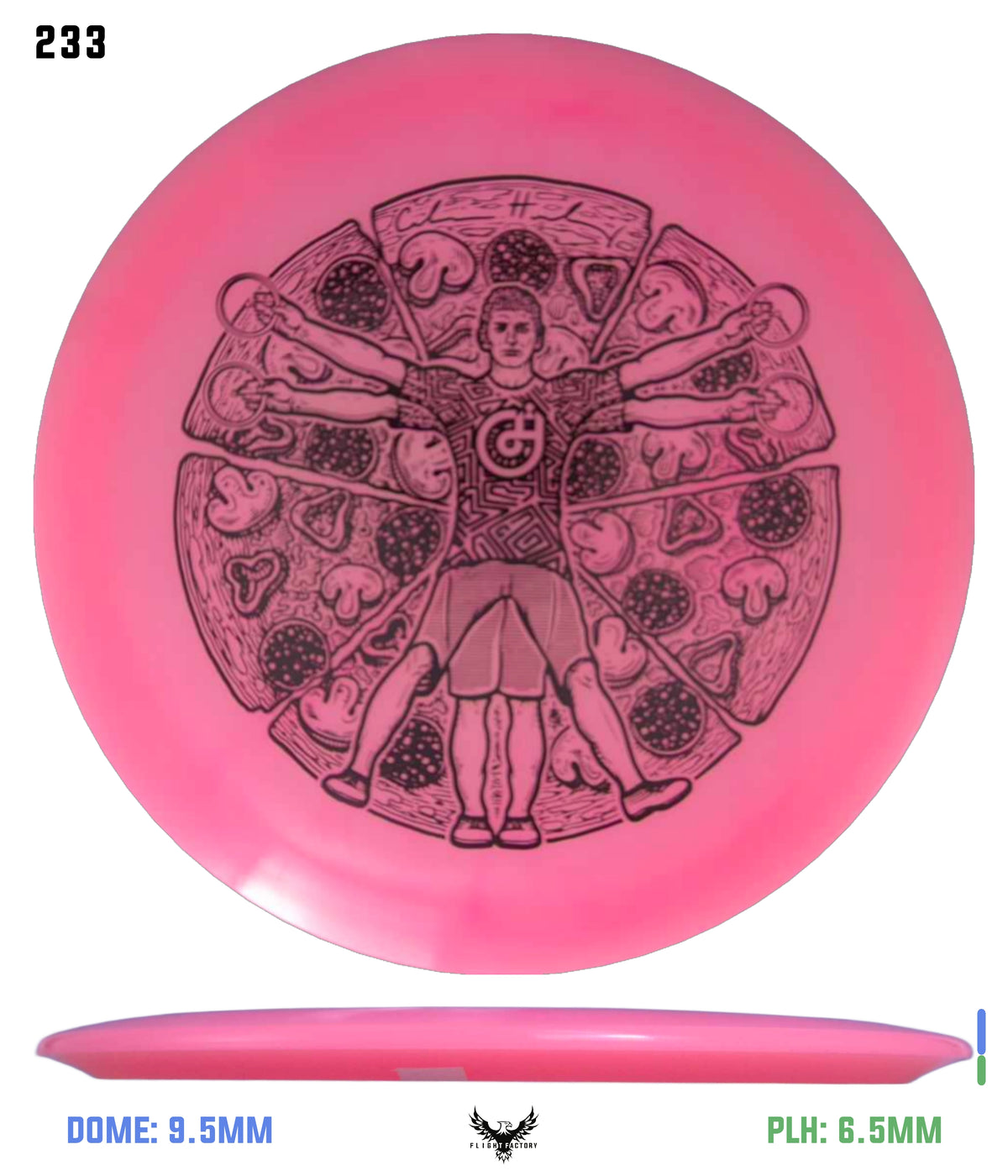 Millennium Quantum Lunar (Glow) Flat Top Vela - Vitruvian Vinny