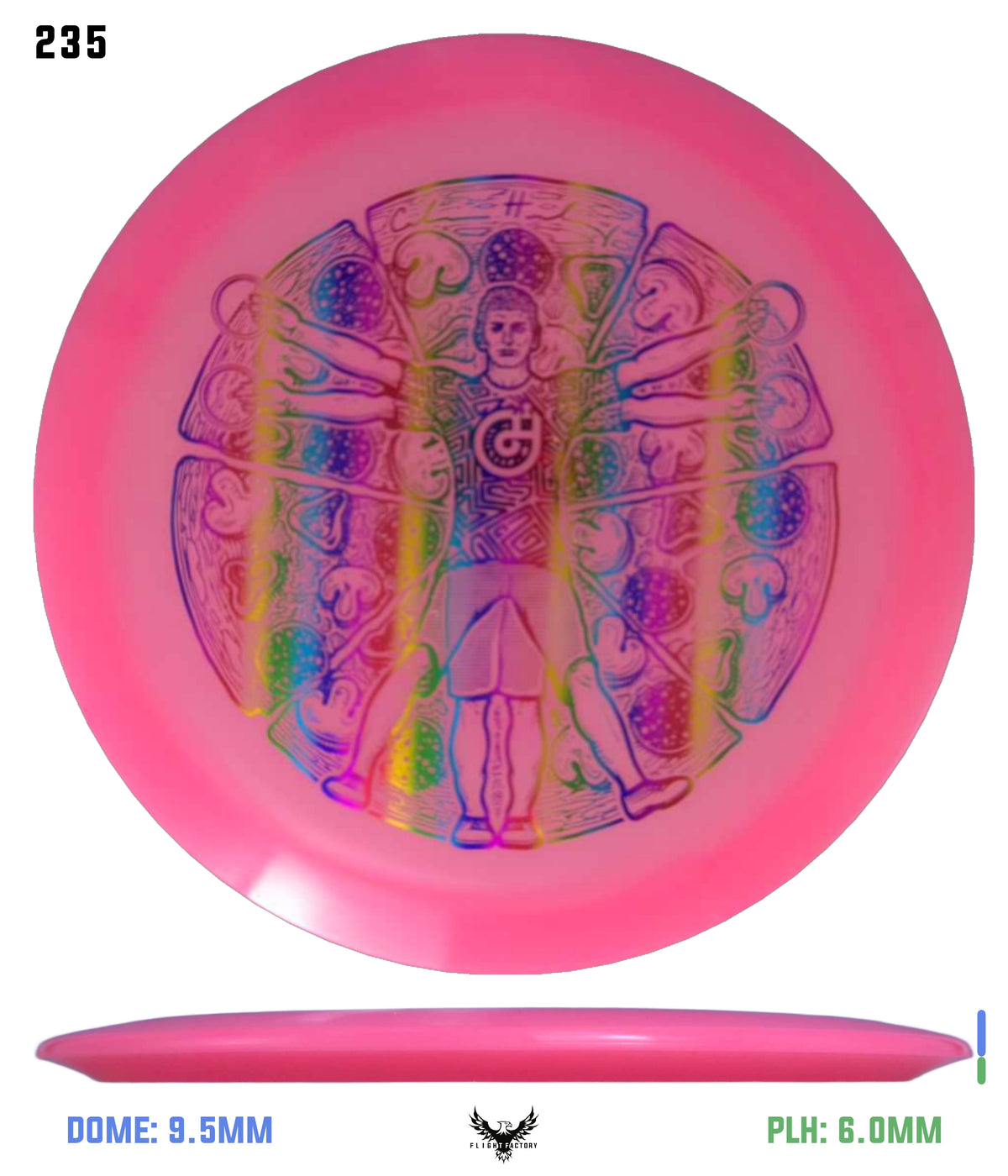 Millennium Quantum Lunar (Glow) Flat Top Vela - Vitruvian Vinny