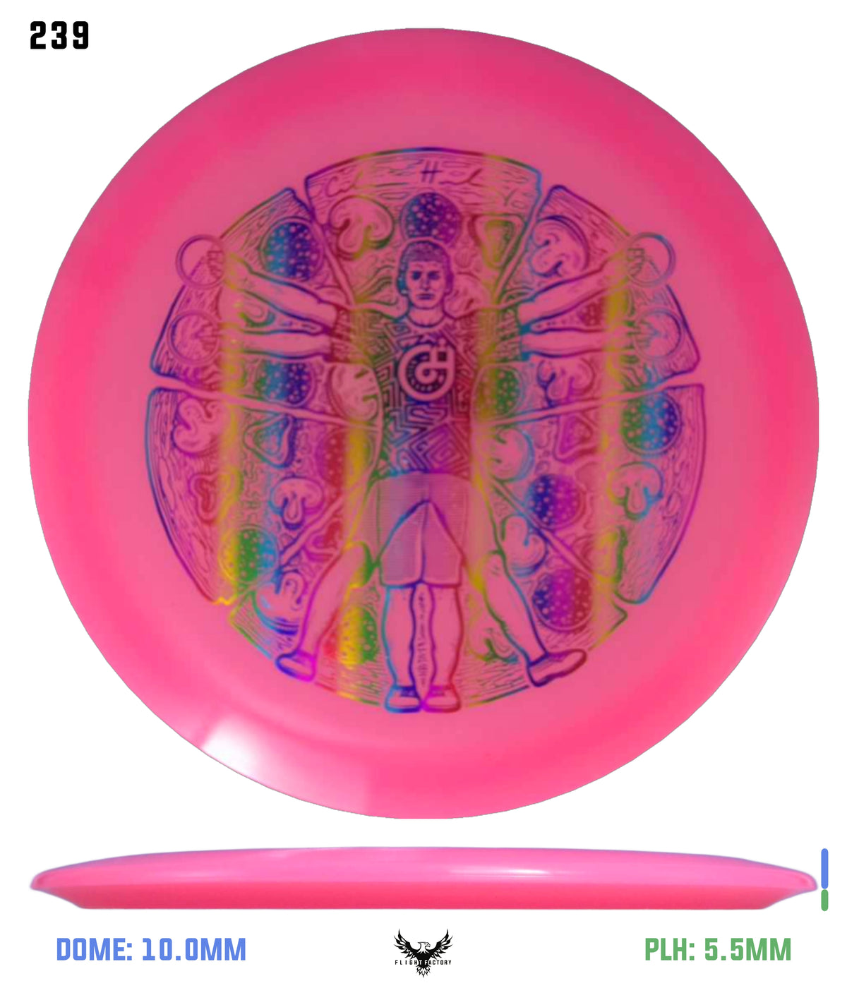 Millennium Quantum Lunar (Glow) Flat Top Vela - Vitruvian Vinny