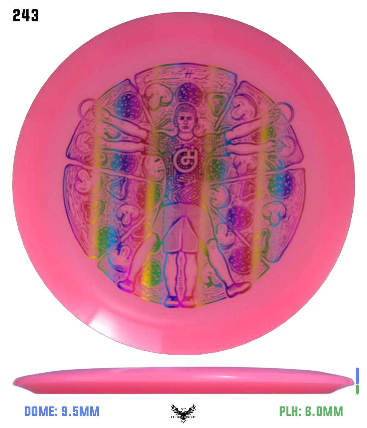Millennium Quantum Lunar (Glow) Flat Top Vela - Vitruvian Vinny