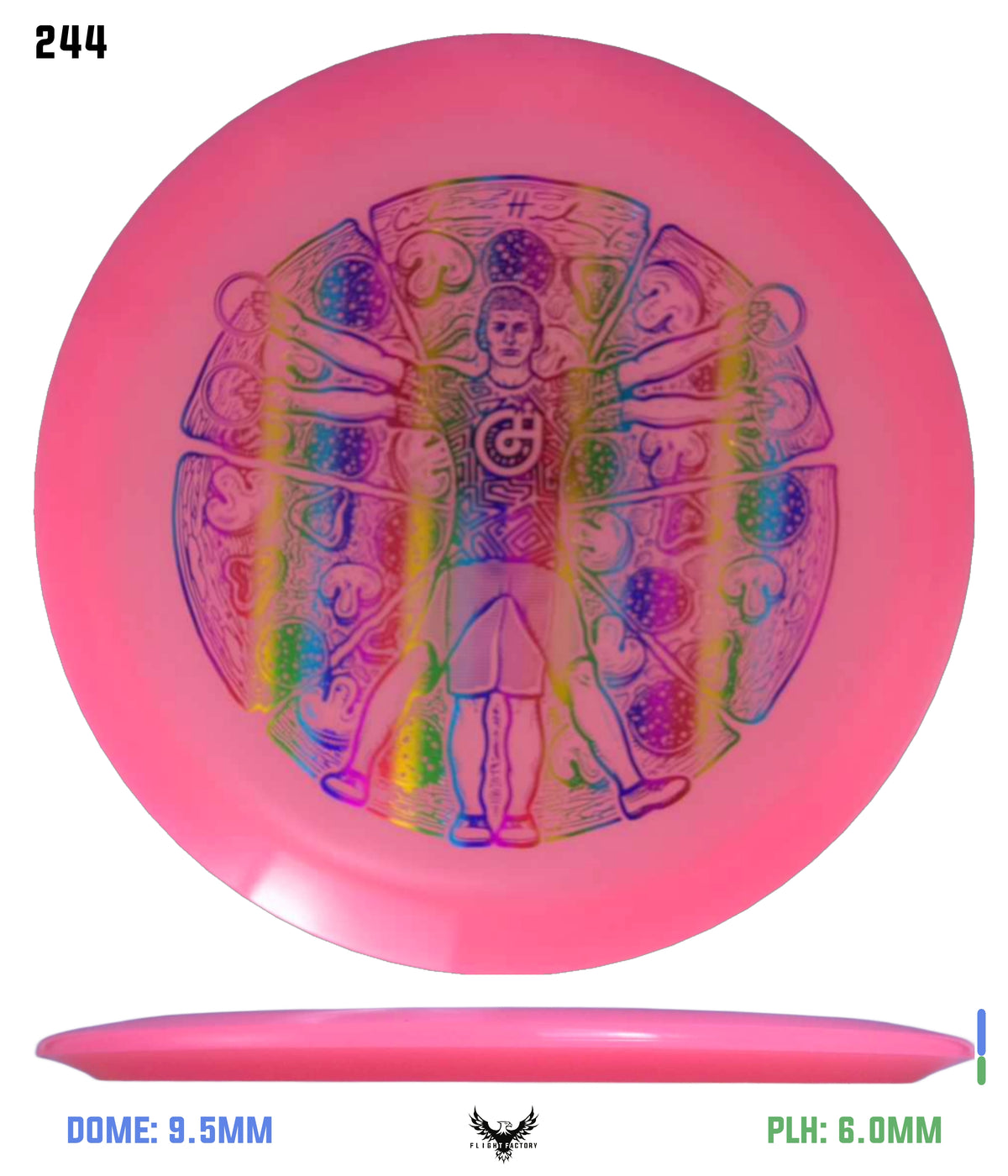 Millennium Quantum Lunar (Glow) Flat Top Vela - Vitruvian Vinny